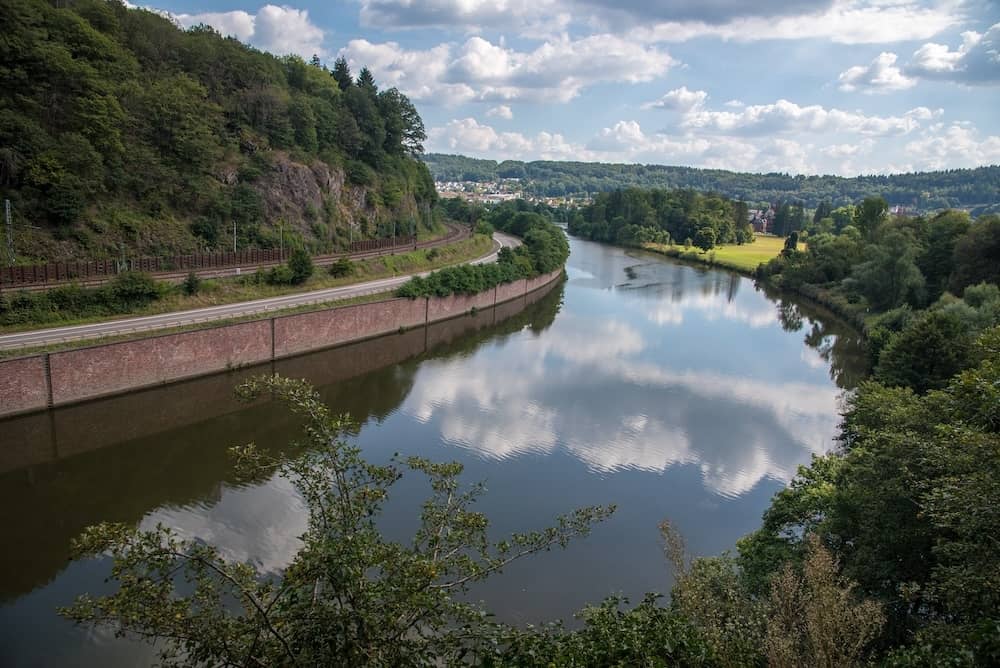 Radweg an der Saar